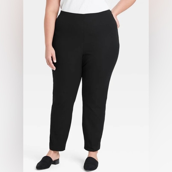 a new day Pants - NWT Target A New Day Women's Plus Size High-Rise Skinny Ankle Pants - Black 26W